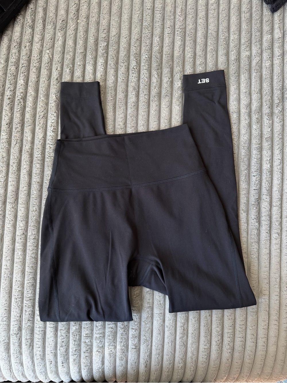 SET Active Lux High-Rise Leggings Onyx